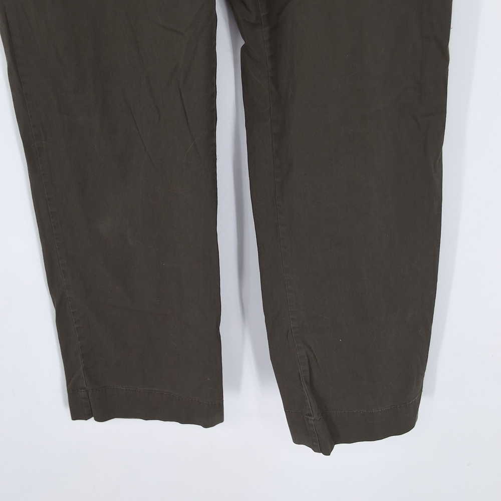 Style & Co Dark Tummy Control Olive Trousers - Picture 4 of 6
